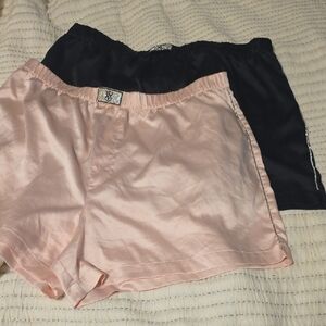 Victoria's secret bling boxer sleep shorts like new xl